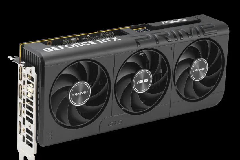 Nuevas RTX 5050 de ASUS bajo sus series Prime y DUAL con velocidades de hasta 2.707 MHz