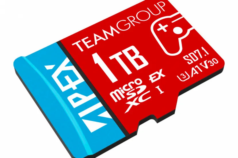 TeamGroup ha lanzado la tarjeta microSD Express APEX SD7.1 con hasta 800 MB/s de lectura y 1 TB de capacidad