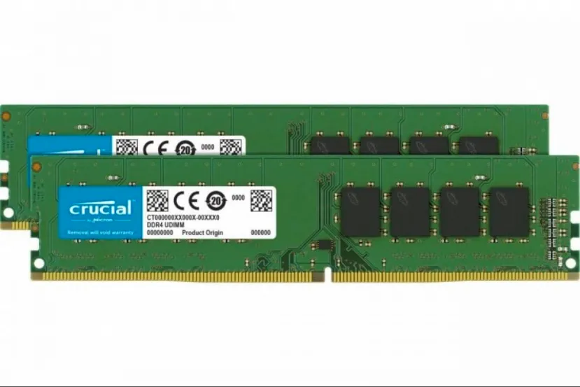 Las ofertas para Hoy incluyen este kit de 16 GB DDR4 de Crucial por 29,99 euros, discos SSD de 1 TB, fuentes de alimentación y más