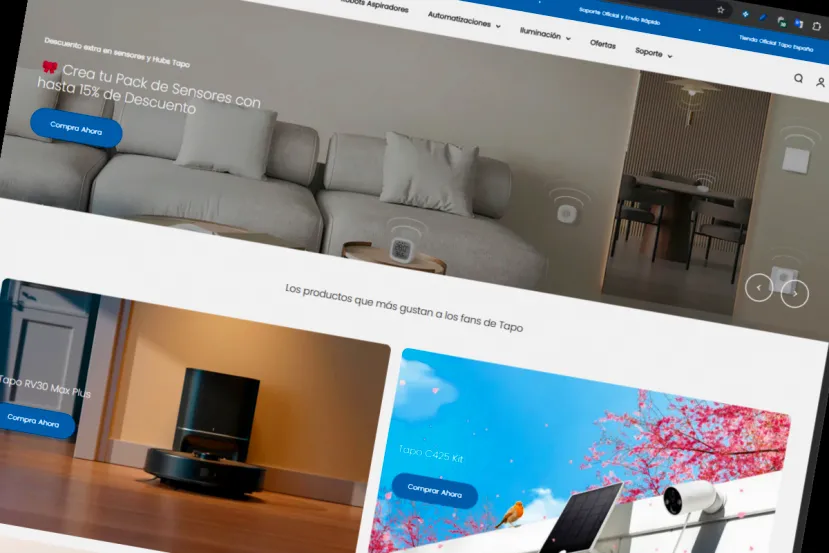 Tapo estrena tienda online con ofertas exclusivas, promociones y envío gratis a partir de 20 euros