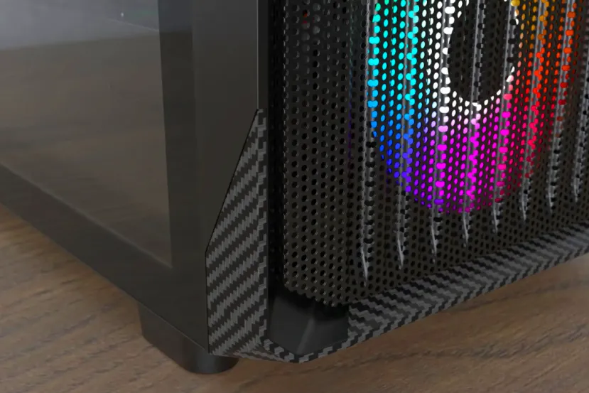 Las nuevas cajas MONTECH X5 incluyen 4 ventiladores con controladora ARGB por un precio contenido