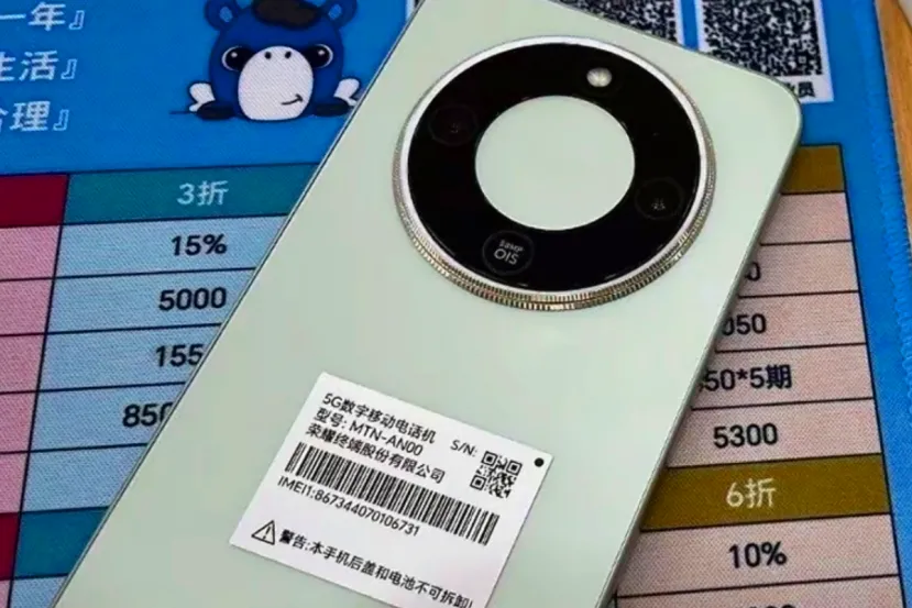 La batería del Honor x70 será enorme: Alcanzará los 8.300 mAh