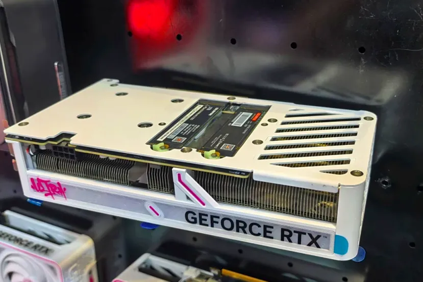 Colorful presenta la tarjeta gráfica iGame DUO SSD, una tarjeta gráfica que admite 2 discos SSD