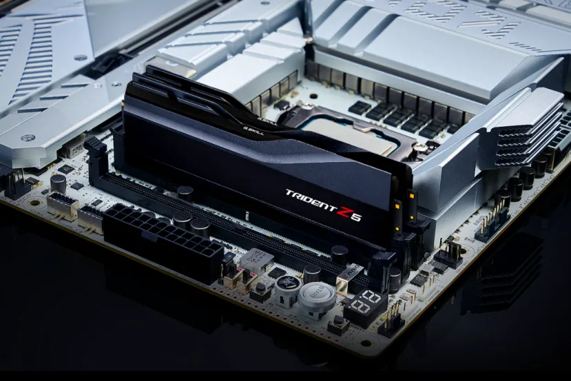 La memoria DDR5 G.Skill Trident Z5 ha alcanzado los 12.872 MT/s consiguiendo un nuevo récord
