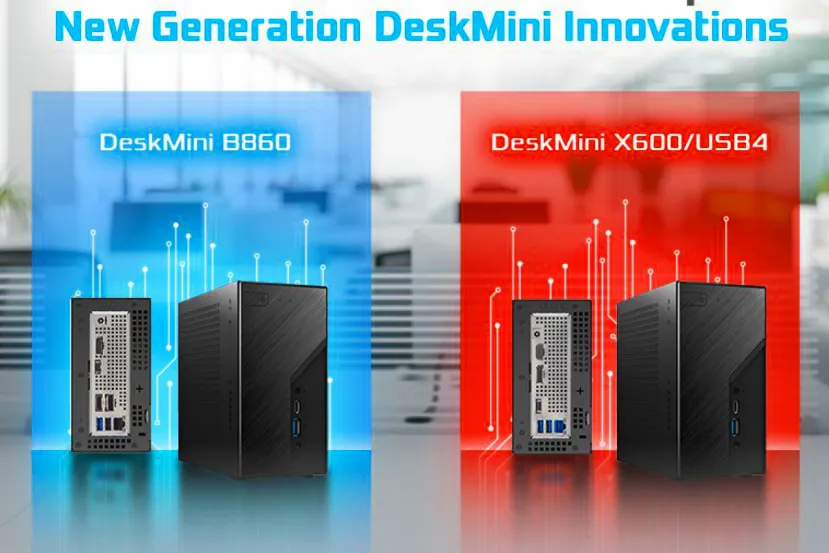 ASRock presenta sus MiniPC en 1,92 litros, procesadores Intel o AMD, hasta 128 GB de RAM y una gran conectividad