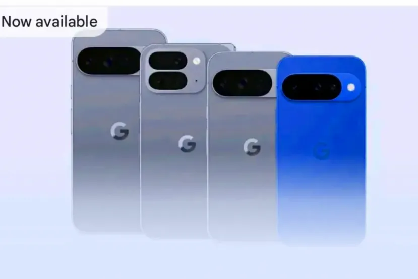 Google muestra la parte trasera de la gama completa de los Pixel 10