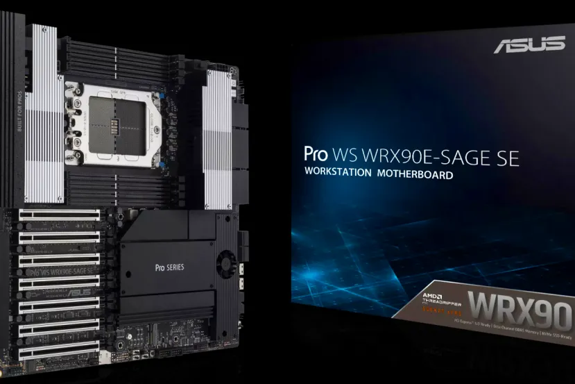 La placa base ASUS Pro WS WRX90E-SAGE SE consigue 46 nuevos récords