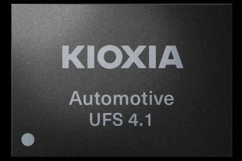 Kioxia está probando sus memorias UFS 4.1 diseñadas para la industria automotriz, hasta 1 TB de almacenamiento