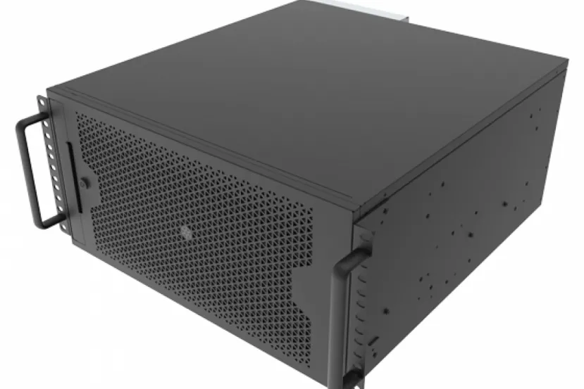 La caja para servidores SilverStone RM53-502 tiene espacio para una gran refrigeración en formato semitorre o 5U