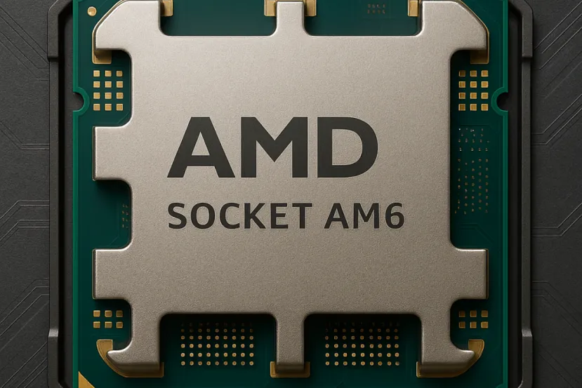 Los AMD con socket AM6 tendrán 2.100 pines, soportarán memoria DDR6 y PCIe 6.0, se esperan para el 2028