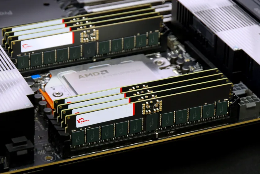 G.SKILL logra un overclock de DDR5-8400 en 256 GB con Ryzen Threadripper PRO 9985WX
