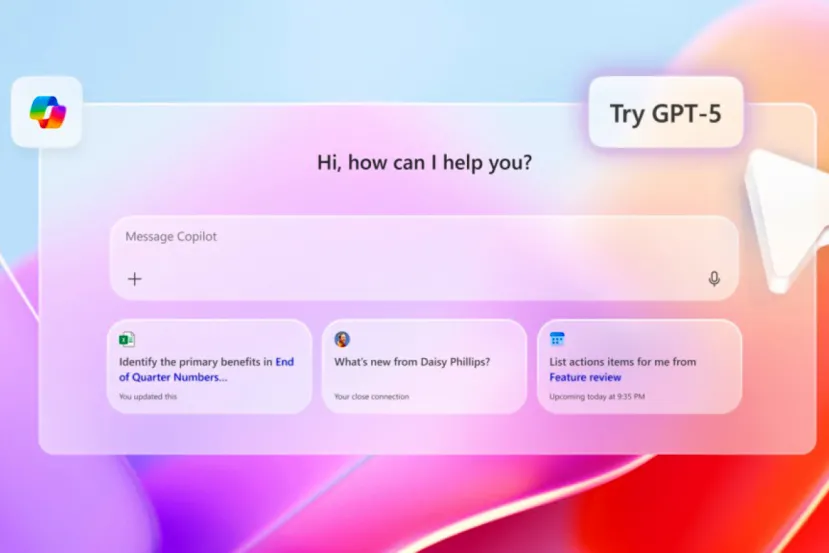 Microsoft integra GPT-5 de OpenAI en sus servicios para usuarios, desarrolladores y empresas