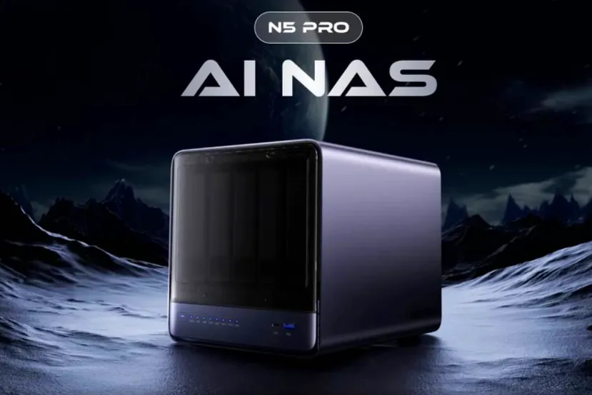Minisforum ha lanzado su NAS N5 Pro con un AMD Ryzen AI HX PRO 370, 12 núcleos, NPU dedicada y muchas opciones de almacenamiento