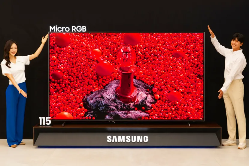 Samsung ha presentado su tecnología Micro RGB, incorporada en una nueva tele de 115 pulgadas