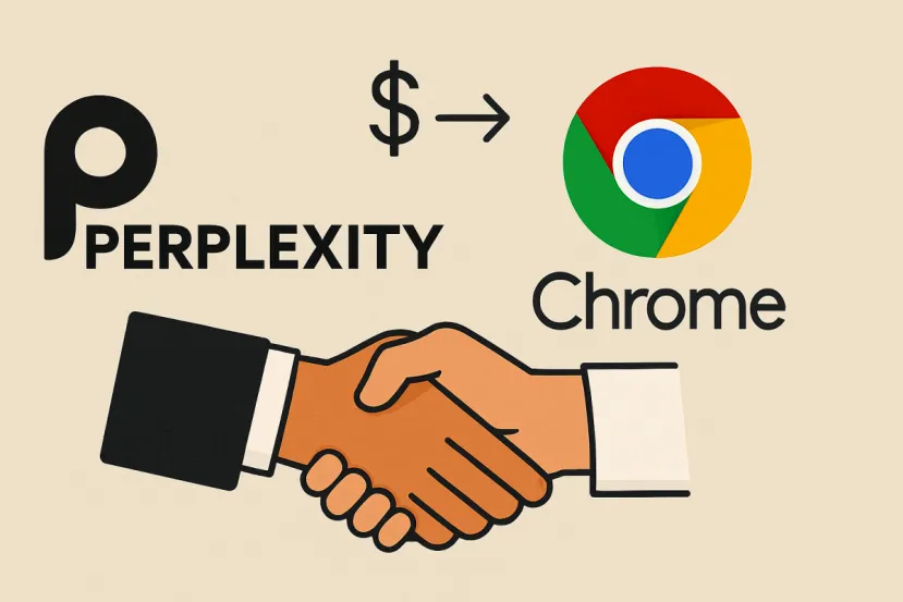 Perplexity ofrece 34.500 millones de dólares a Google para comprar su navegador Chrome