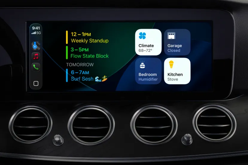 CarPlay en iOS 26 permitirá reproducir vídeos desde aplicaciones en la pantalla del coche