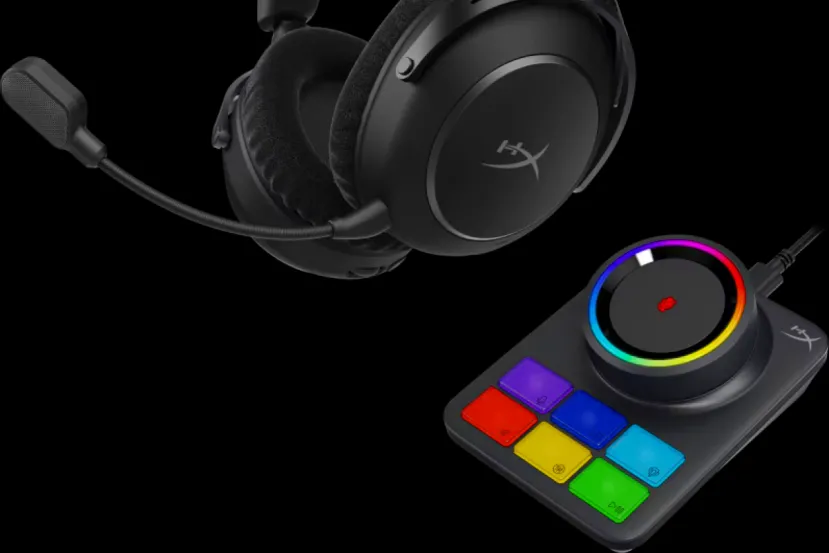 Los auriculares HyperX Cloud Alpha 2 Wireless incorporan una base para personalizar la iluminación RGB