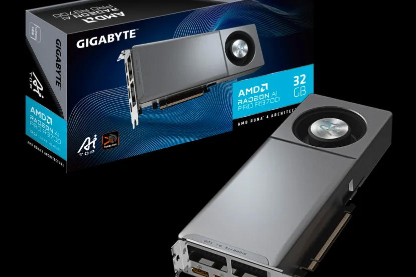 Las AMD Radeon AI PRO 9700 comienzan a venderse de forma individual, más de 1.200 dólares si quieres hacerte con una