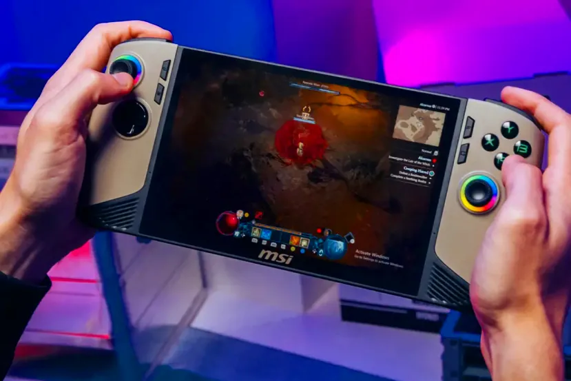 La MSI Claw 8 AI+ con el Intel Lunar Lake se actualiza para ofrecer hasta un 30% más de rendimiento en juegos 