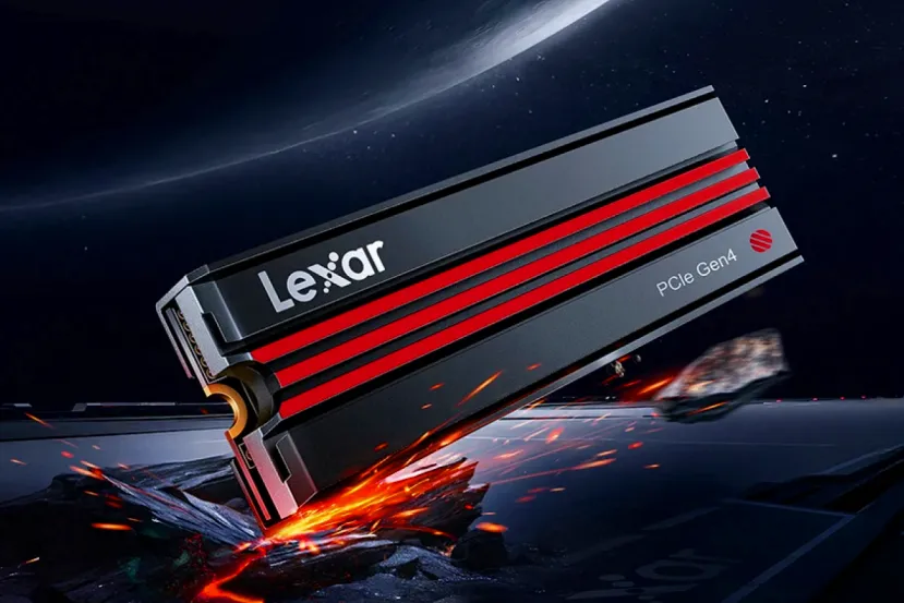 El SSD Lexar EQ790. promete 7.000 MB/s de velocidad y compatibilidad con PS5 gracias a su disipador compacto