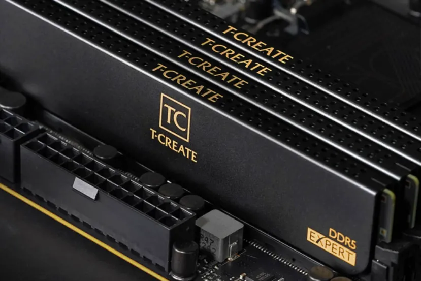 Nuevas memorias DDR5 para creadores  TeamGroup EXPERT CKD DDR5 a  7.200 MHz