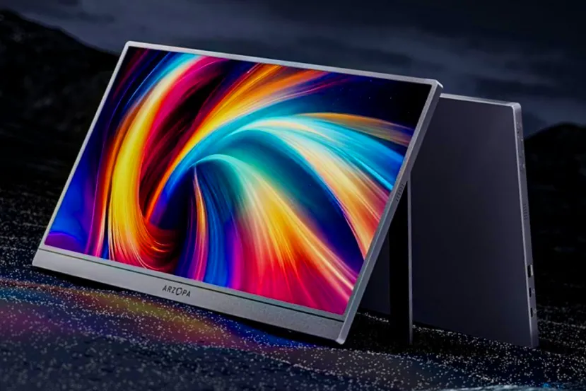 Arzopa Z3FC combina 16,1 pulgadas, 180 Hz y resolución 2.5K en un monitor portátil con cuerpo metálico y precio rompedor