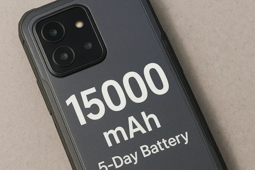 Batería de 15.000 mAh y duración de 5 días en el prototipo de teléfono móvil que presentará mañana Realme