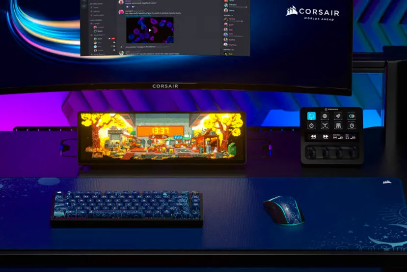 La nueva pantalla táctil CORSAIR XENEON EDGE es un dispositivo versátil que te ofrece métricas, widgets o funciones de Stream Deck
