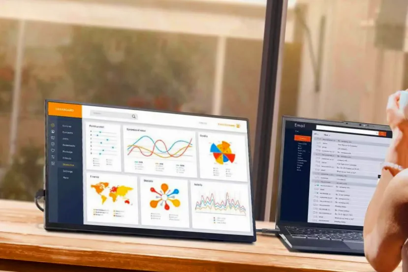 El nuevo monitor portátil MSI PRO MP165 E6 combina panel IPS Full HD de 15,6 pulgadas, conectividad USB-C y diseño ligero de 0,78 kg