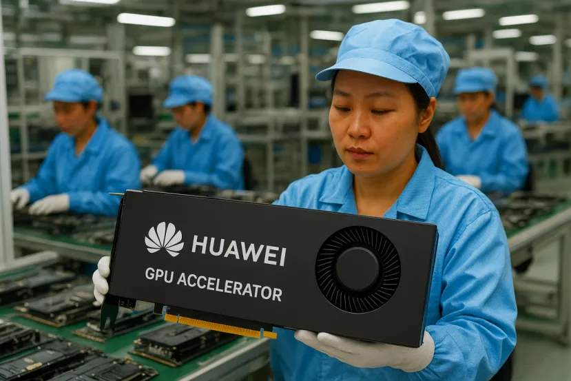 China quiere triplicar la producción local de aceleradoras para IA, HUAWEI ayudará a sacar adelante este plan