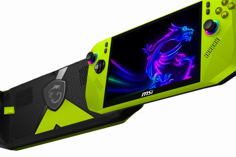 La MSI Claw A8 con el Ryzen Z2 Extreme se deja ver en reserva por 849,98 libras (975 euros) y disponible el 17 de septiembre