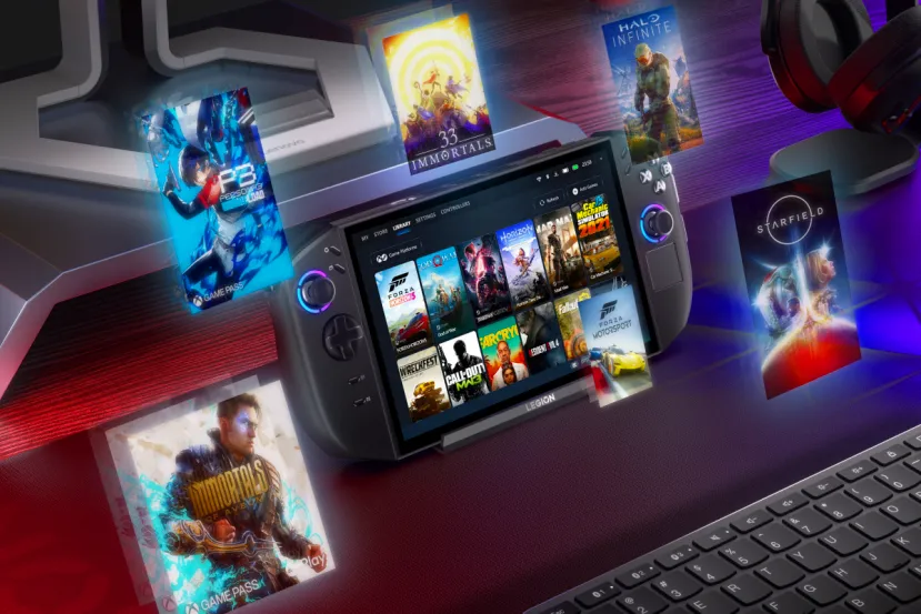 La Lenovo Legion Go 2 ofrecerá versiones con el AMD Ryzen Z2 y Z2 Extreme, llevará memoria a 8.000 MT/s y pantalla de 1.200p