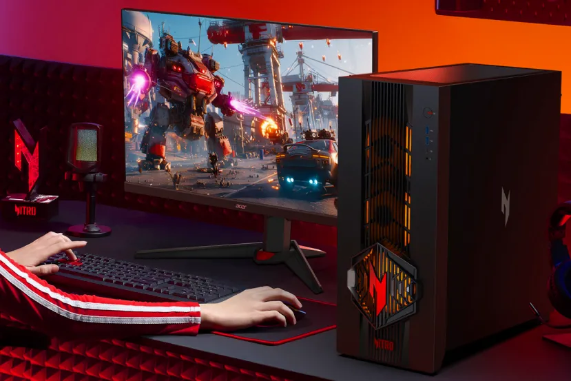 Los sobremesa para Gaming de Acer Nitro ofrecen hasta un AMD Ryzen 9 9950X3D junto con la NVIDIA RTX 5090
