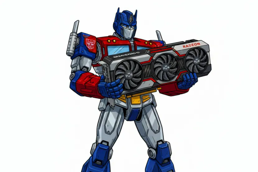 AMD ha puesto nombre en clave de Transformers a su próxima familia RDNA 5