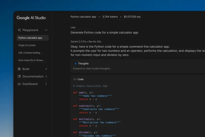 Google AI Studio: los mejores modelos de IA de Google totalmente gratis