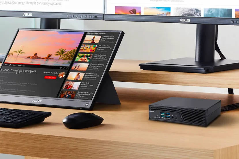 El nuevo ASUS ExpertCenter PB64 ocupa solo 1,35 litros e incluye procesadores Intel Core Ultra 200 de 65 o 35 W