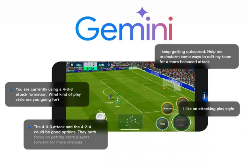 La IA de Gemini te ayudará a jugar en Google Play con una nueva barra lateral