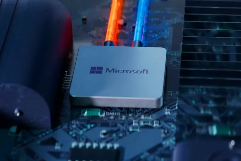 Microsoft añade microfluidos directamente en el silicio para triplicar la eficiencia en la refrigeración de los chips