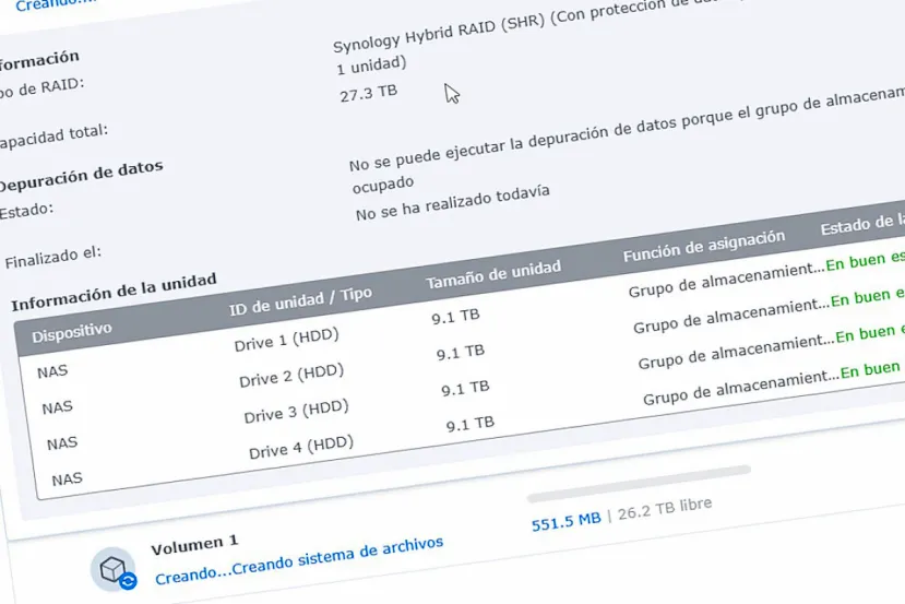 Vamos a usar cualquier disco duro HDD en un NAS Synology serie 25