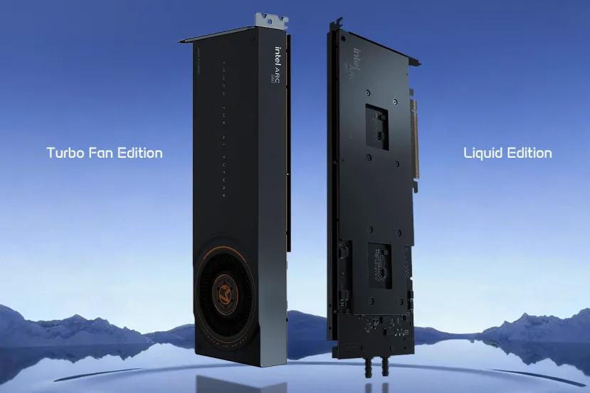 MaxSun ha lanzado una Intel Arc Pro B60 con doble GPU, refrigeración líquida y solo una ranura de grosor