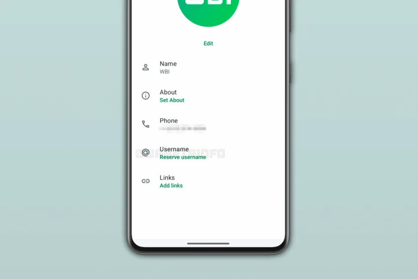 Aparece un espacio reservado para nombres de usuario en la última beta de WhatsApp, la aplicación se prepara para mejorar su privacidad