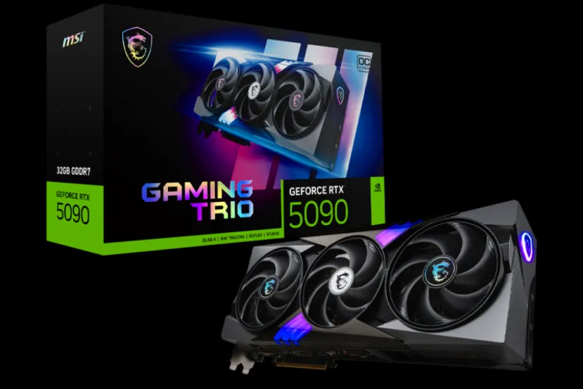 MSI niega estar involucrada en la venta de tarjetas RTX 5090 en China