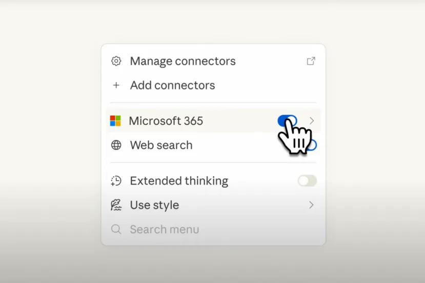 Claude ya puede leer tus correos de Outlook y archivos de OneDrive para que no pierdas el tiempo buscando información