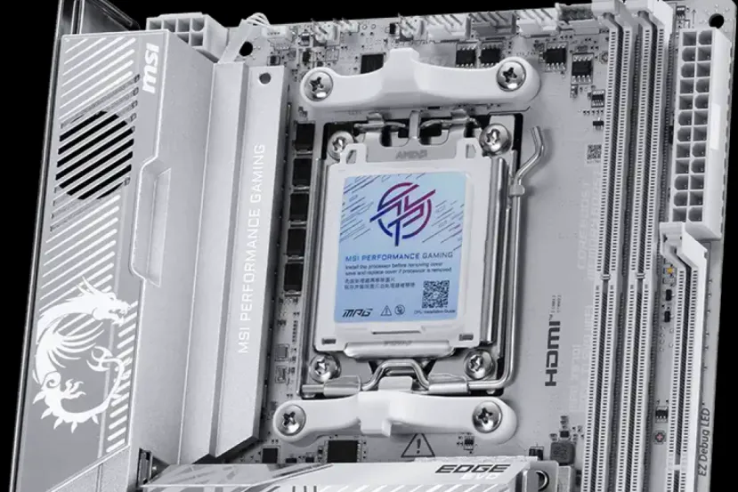 La placa MSI MPG X870I EDGE TI EVO WIFI es pequeña pero matona, PCIe 5.0 para SSD y GPU, Wi-Fi 7 y USB-4