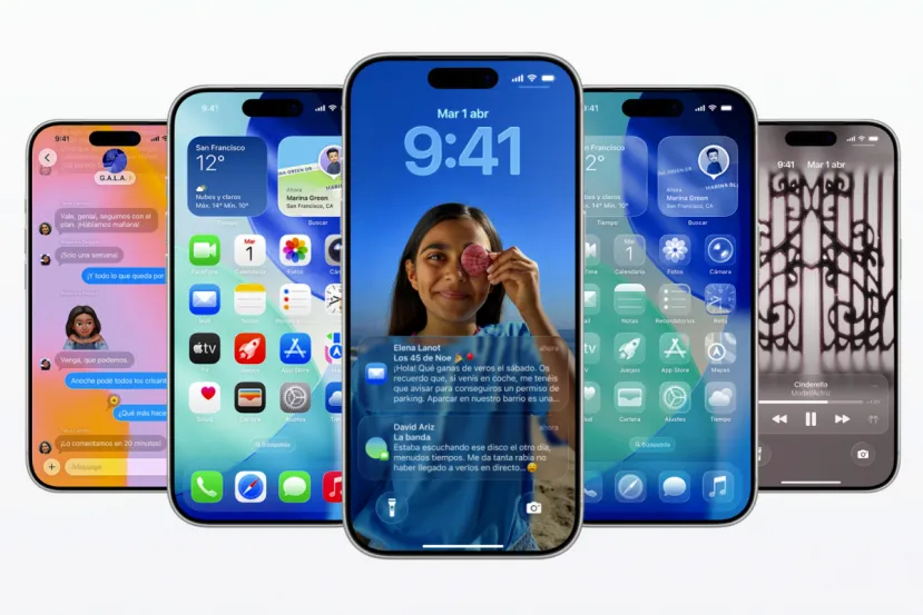 La beta de iOS 26.1 permite seleccionar el nivel de transparencia de Liquid Glass