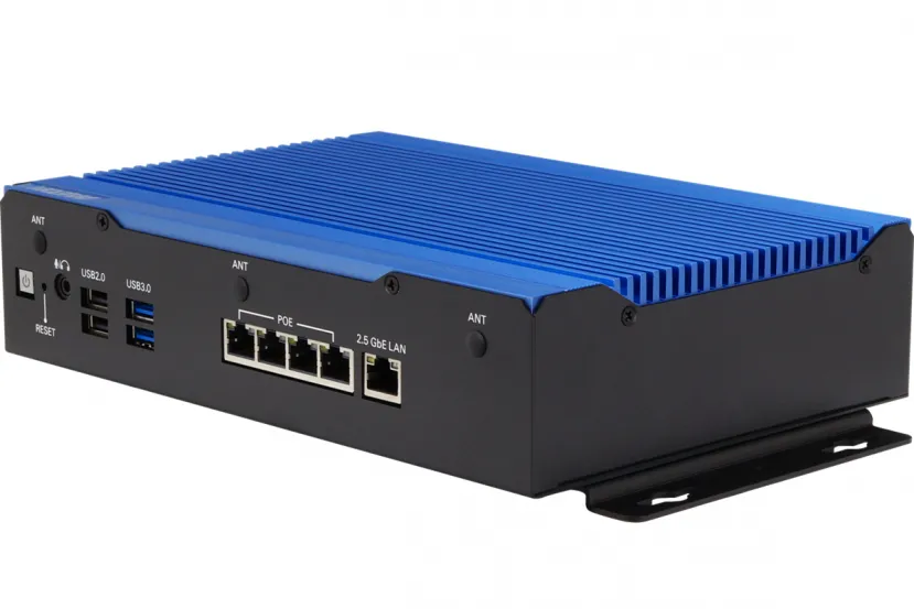 Nuevo MiniPC de AAEON ruguerizado con 4 conectores PoE, ideal para videovigilancia y seguridad en la industria