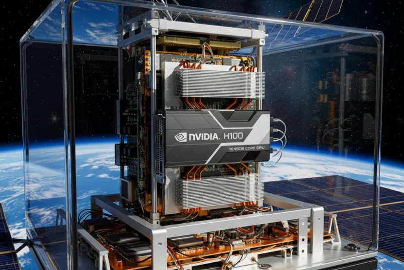 La NVIDIA H100 viaja al espacio para acelerar las tareas de un satélite de Starcloud orbitando la tierra