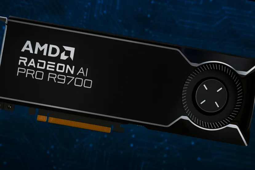 AMD lleva la Radeon AI PRO R9700 al canal retail el 27 de octubre con 32 GB de memoria, diseño para multiGPU y precio de 1.299 dólares