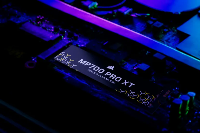 CORSAIR presenta su disco de alto rendimiento SSD M.2 MP700 PRO XL, hasta 14,900 MB/s de lectura y 14.500 MB/s de escritura