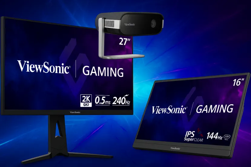 ViewSonic renueva su catálogo de 2025 con pantallas que combinan color profesional, Thunderbolt 4 y formato ultraportátil